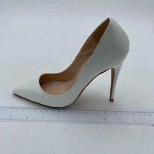 FSJ Women's Pointed Toe High Heel Pumps Elegant Slip On Stiletto Pumps